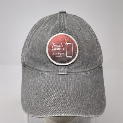 Tomato Margarita Patch Snapback Hat Gray One Size Adjustable Legacy