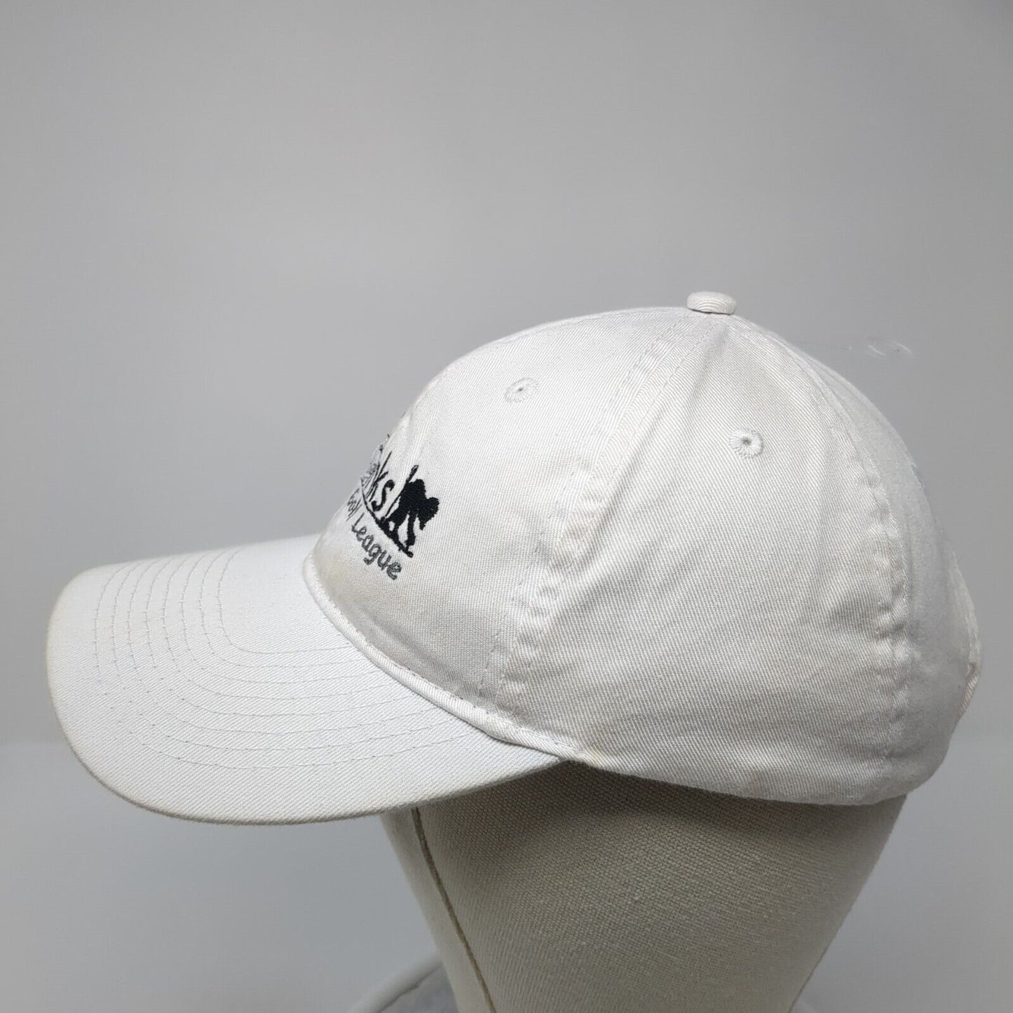 Wee Links Golf League Strapback Hat White One Size Port & Company