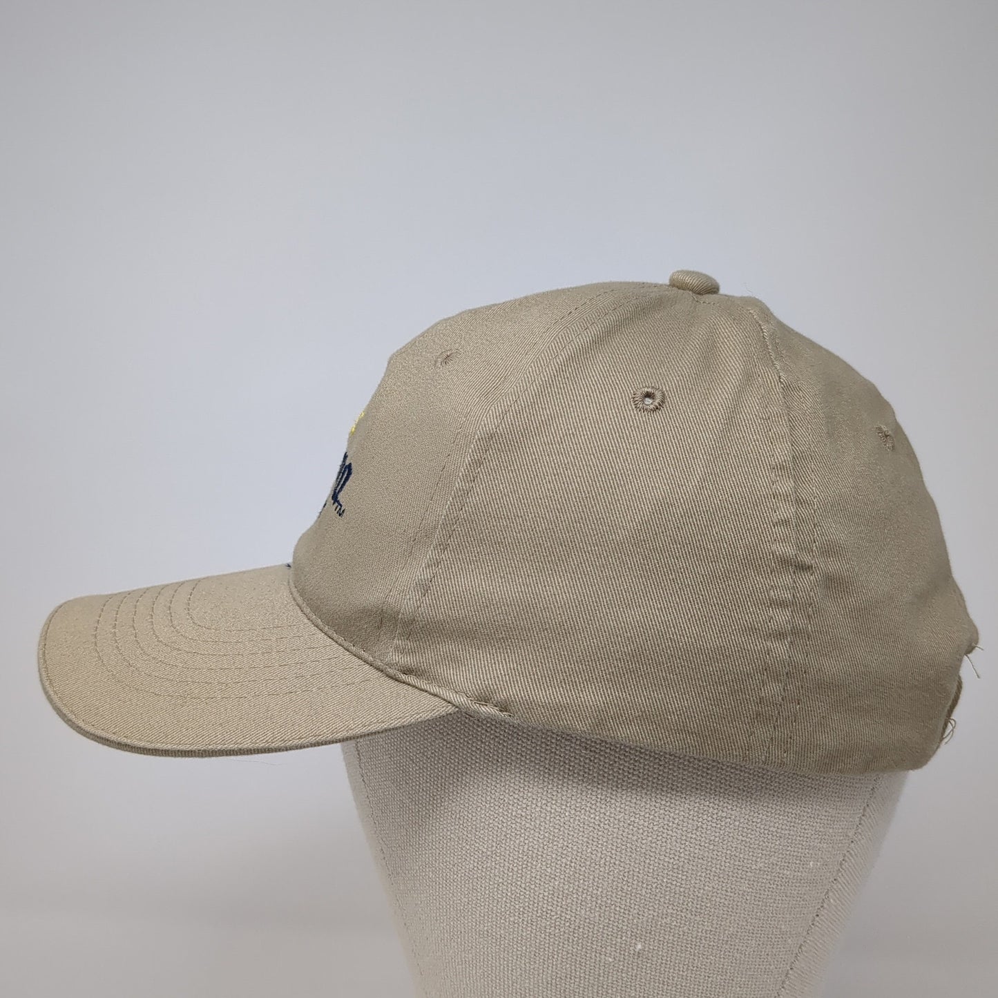 Corona Light Strapback Hat Brown One Size Adjustable Embroidered Acme