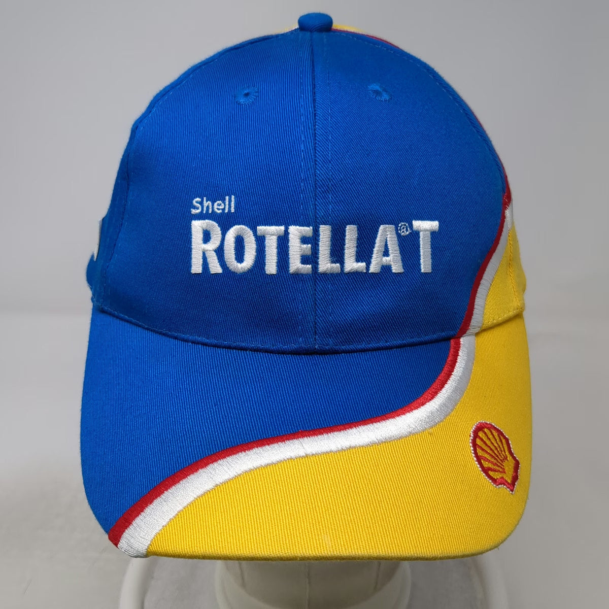 Evigna Baseball Cap Blue Yellow One Size Shell Rotella T Kevin Harvick 29 RCR