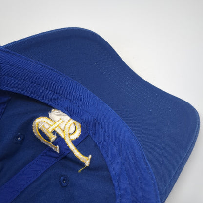 STC Slideback Baseball Cap Blue Small Fit Adjustable Embroidered 6 Panel Cotton