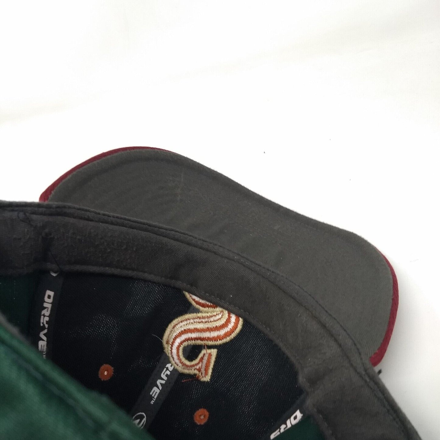 Letter S Lion Fitted Hat Multi 7 3/8 Embroidered Colorblock Richardson