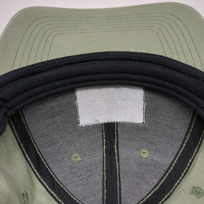 Red Wing Shoes Snapback Green White One Size Logo Patch 1905 Workwear Twill Hat