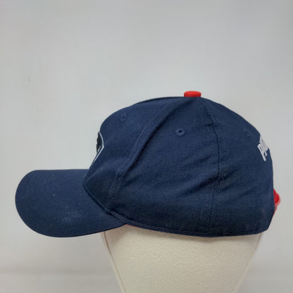 NFL Team Apparel Boy's Snapback Hat Blue OSFM Embroidered New England Patriots