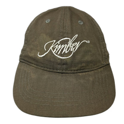 Kimber Baseball Cap Green One Size American Flag Strapback Script Hat