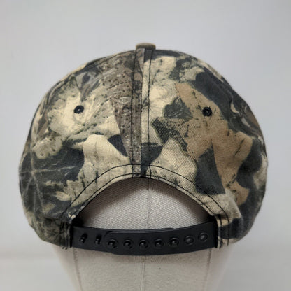 Bell South Snapback Hat Camouflage One Size Adjustable Embroidered 6 Panel