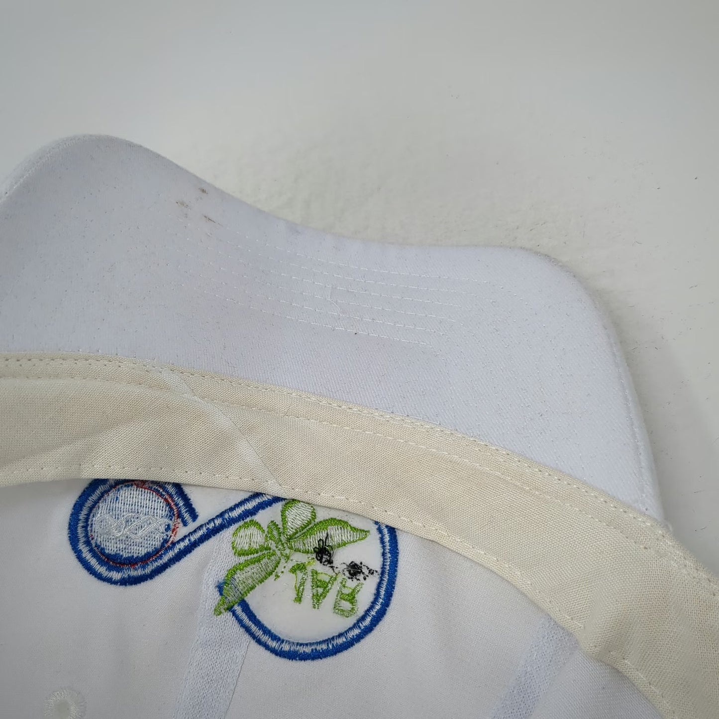 Zkapz Baseball Cap White One Size Jar of Hope Rope For Hope Embroidered Logo Hat