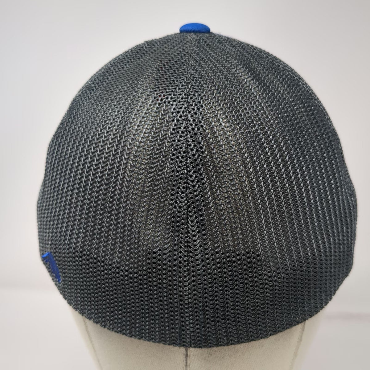 Pacific Headwear Baseball Cap Blue Gray 7 3/8 EB Cal Ripken Mesh Stretch Hat