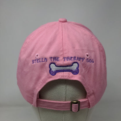Warning: Stella May Leave Pawprints On Your Heart Slideback Hat Pink OS Lids