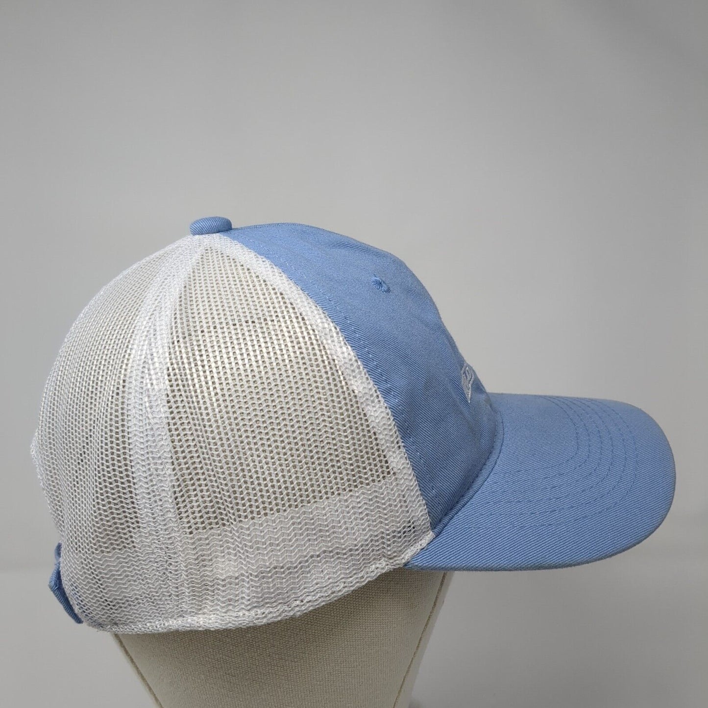 Wildy Family Farms Strapback Trucker Hat Blue OS Adjustable Mesh Outdoor Cap