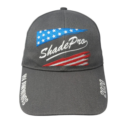 Shade Pro RV Awnings 2020 Strapback Hat Gray One Size Adjustable Patriotic