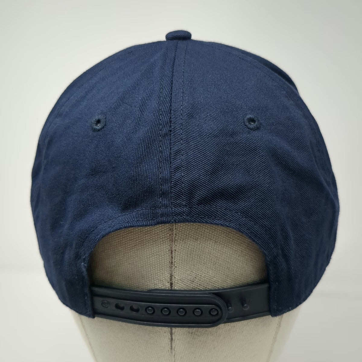 '47 Atlanta Braves MLB 5 Panel Blue Red One Size Snapback Hat Cotton Underbrim