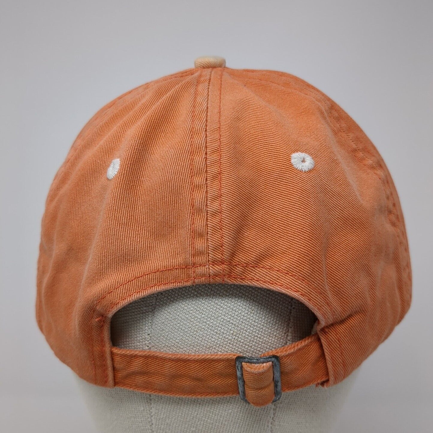 Reef Slideback Hat Orange One Size Adjustable Embroidered Fahrenheit