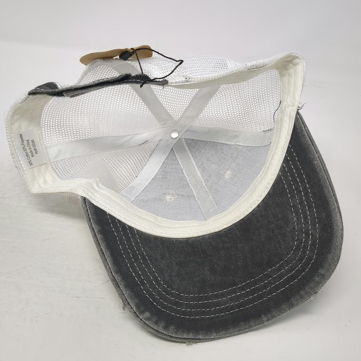 PNW Beginnings Baseball Cap Gray One Size Mesh Back Strapback Idaho State Hat