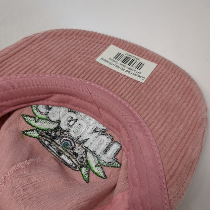 Weld 5 Panel Pink One Size Corduroy Slideback Hat Coconut Cult Graphic Cotton