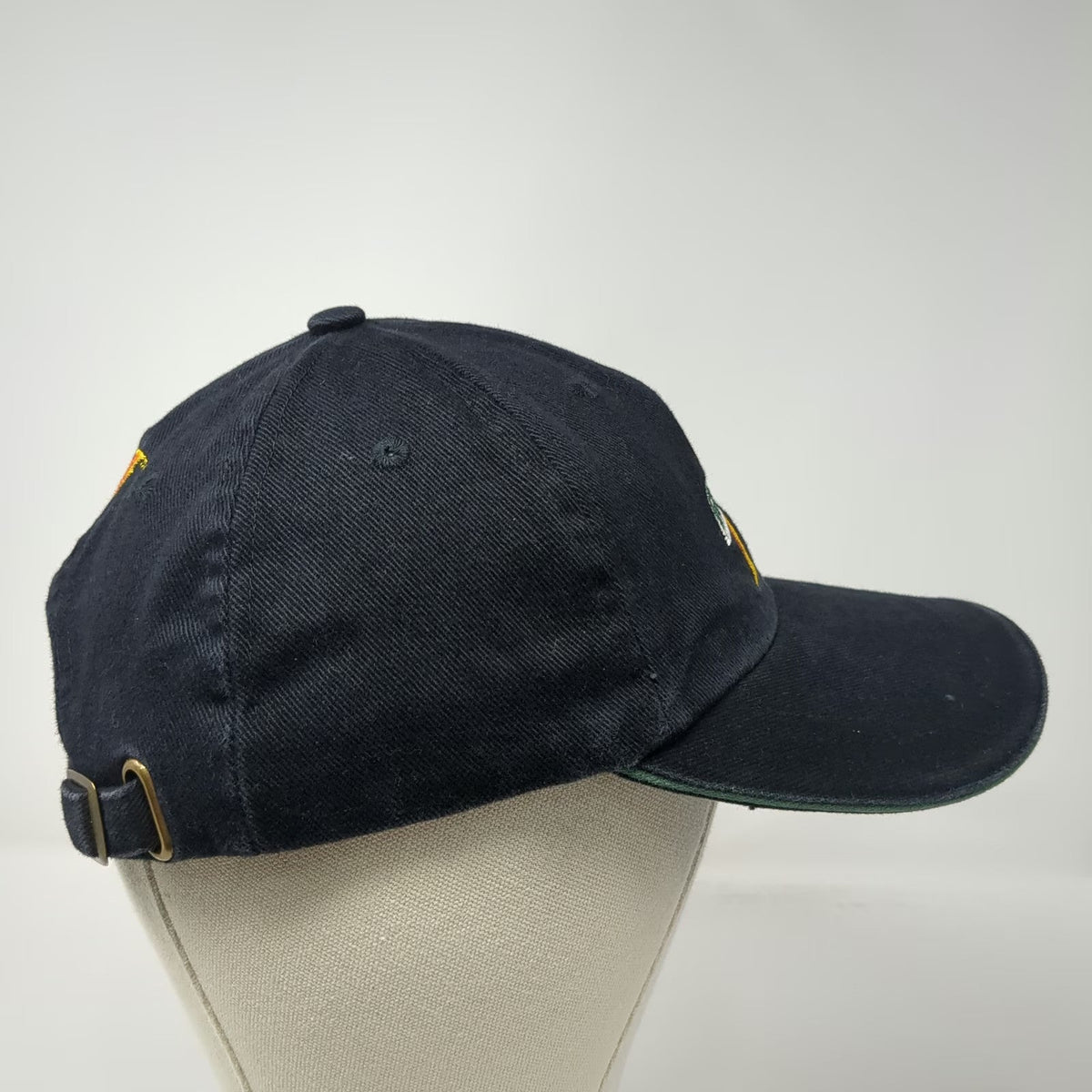 Gatorade Logo Baseball Cap Black One Size Embroidered Slideback Strap Hat