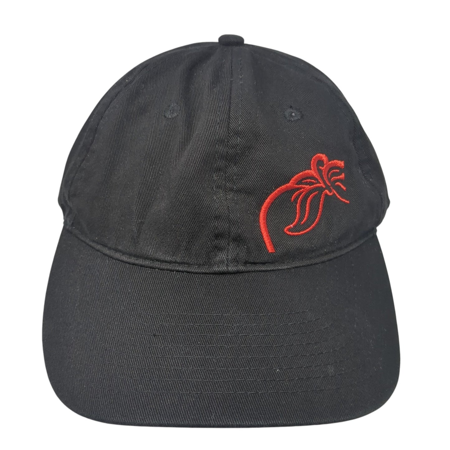 Image Solutions Baseball Cap Black One Size Adjustable Embroidered 6 Panel