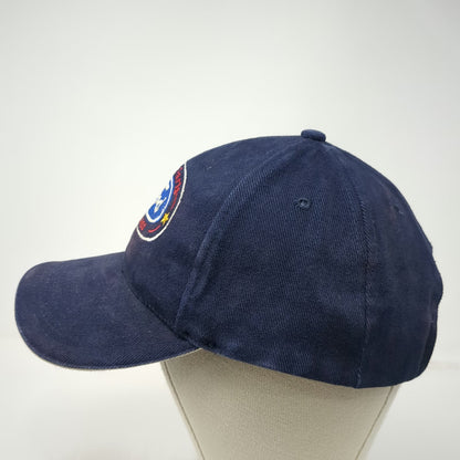 Sun Cap Baseball Blue One Size Ford Quality Parts Logo Slideback Strap Hat