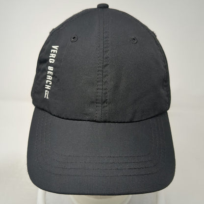 Ouray Baseball Cap Black One Size Vero Beach Florida Polyester Strapback Hat