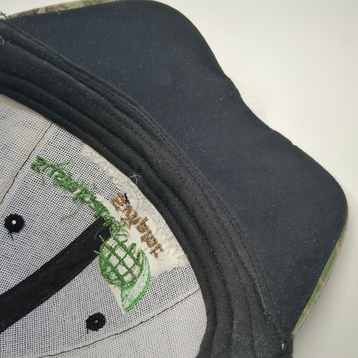 OTTO Baseball Cap Black One Size Simplot Sustainable Conda Pump Station Camo Hat