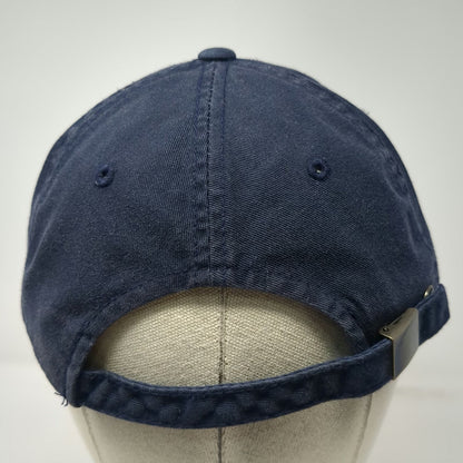 NYH Baseball Cap Blue One Size ESPN+ Embroidered Logo Adjustable Slideback Hat