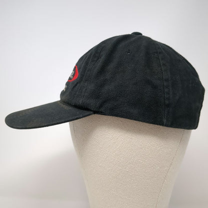 Headliner Snapback Black One Size Hat Pierce First In Inc Cotton Embroidered