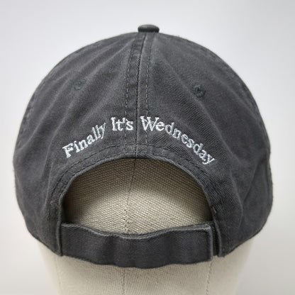 OTTO Baseball Cap Gray OSFM Load Em In The Dark Cattle Co Longhorn Hat Cotton