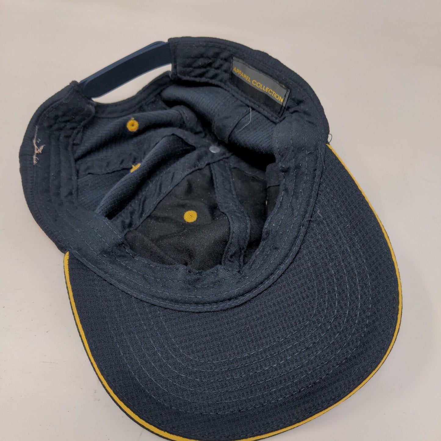 McDonald's Snapback Hat Blue One Size Adjustable Blank Apparel Collection