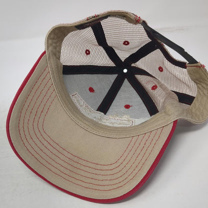 Grand Premium Trucker Hat Black Beige One Size Camp Ida-Haven McCall ID Snapback
