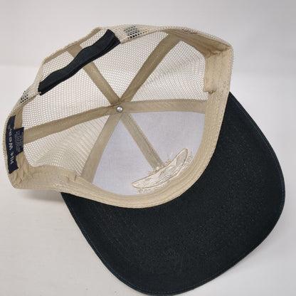 Idaho River Sports Since 1987 Strapback Trucker Hat Black OS Mesh Back Hit Wear