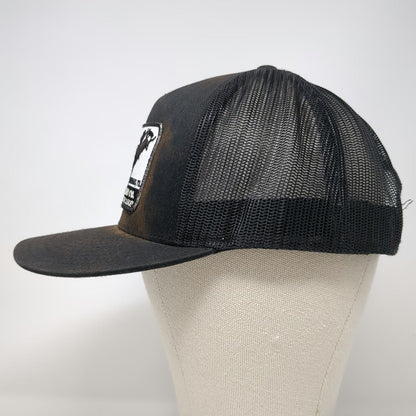 The Classics Winnebago Rodeo Co Trucker Hat Black One Size Patch Snapback