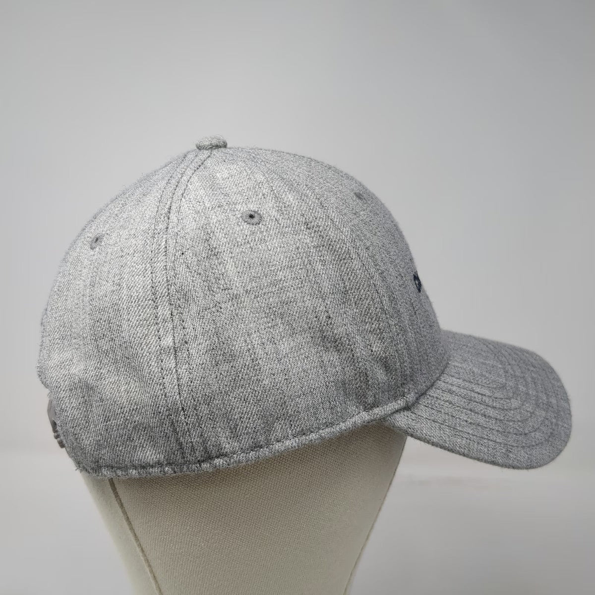 Otto Snapback Hat Gray One Size CleaverBrooks Sales & Service Logo Wool Blend