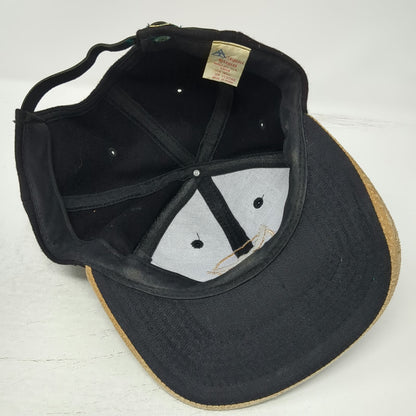 Triangle Headwear Alaska The Last Frontier Black Baseball Cap One Size Wool Hat