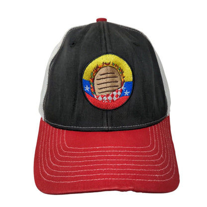 Richardson Snapback Mesh Back Trucker Hat Multicolor One Size Embroidered