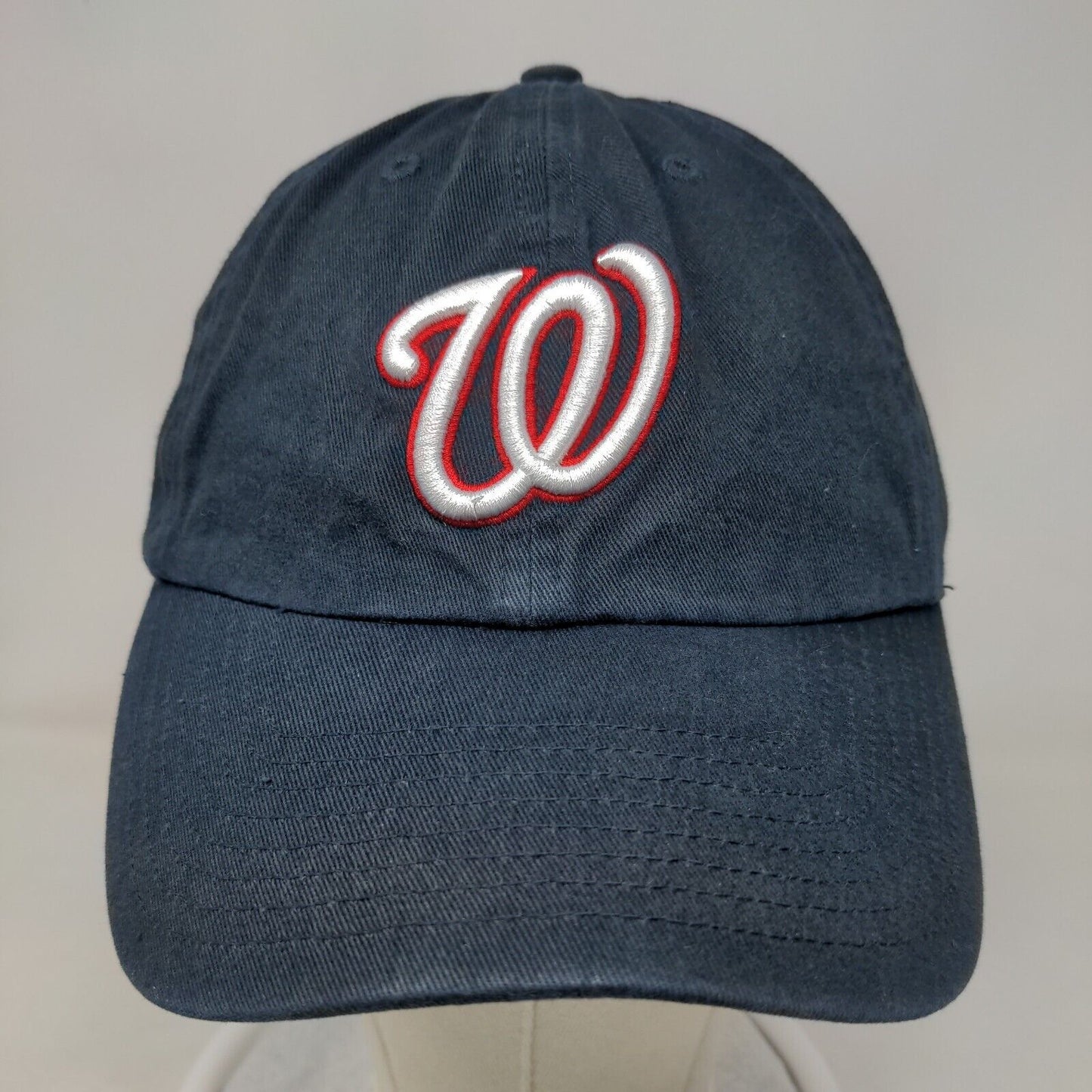 '47 Brand Men's Slideback Hat Blue OS Embroidered Washington Nationals Logo