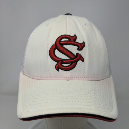 Reebok Heisman Men's Fitted Hat Cream OSFA South Carolina Gamecocks Embroidered