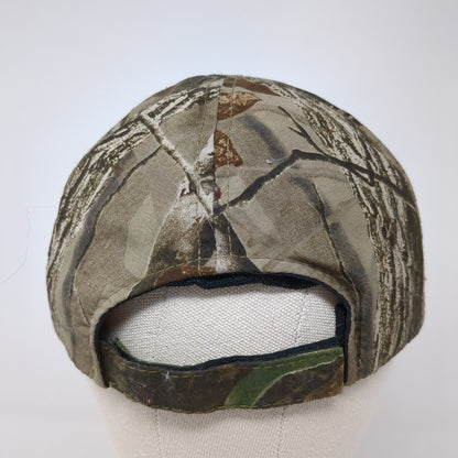 Gander Mountain Strapback Hat Camo One Size Hunting Outdoor Cap 6 Panel