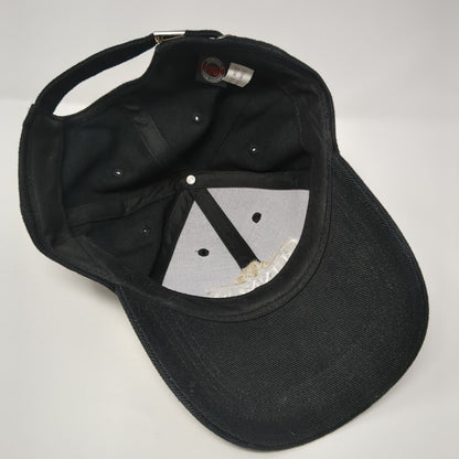 Guinness Dublin Slideback Hat Black 59cm Adjustable Embroidered 6 Panel
