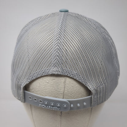 Home Idaho Trucker Hat Blue Large Adjustable Embroidered Mesh Back Richardson