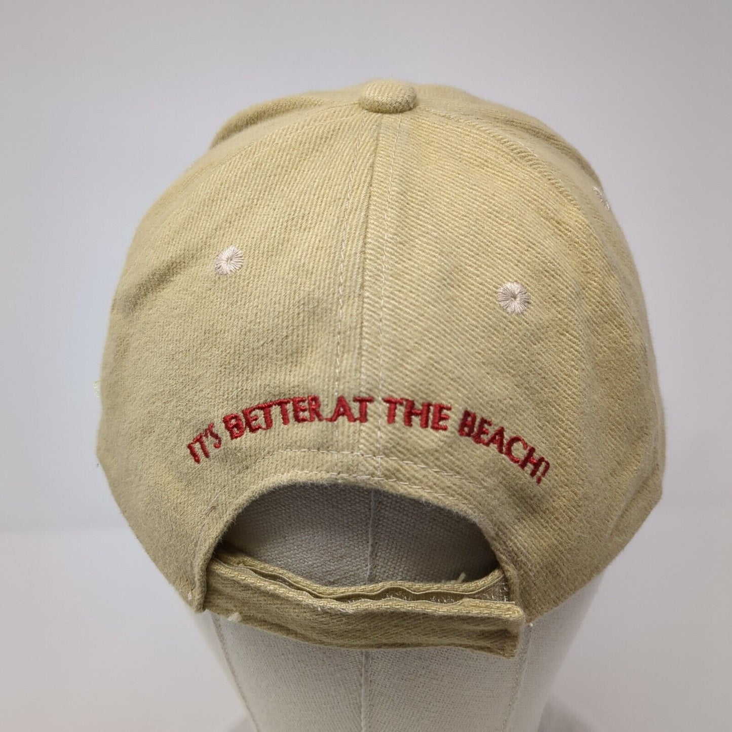 Chinook Winds Casino Resort Strapback Hat Tan OS Adjustable Embroidered Cotton