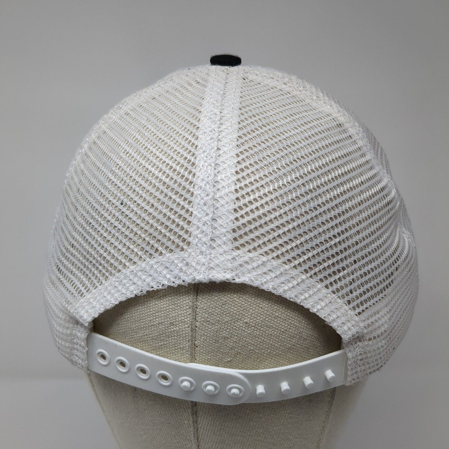 Marines The Few The Proud Snapback Trucker Hat Black One Size Mesh Back