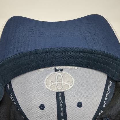 Toyota Hometown Strapback Baseball Cap Blue One Size Adjustable Atlanta Cap