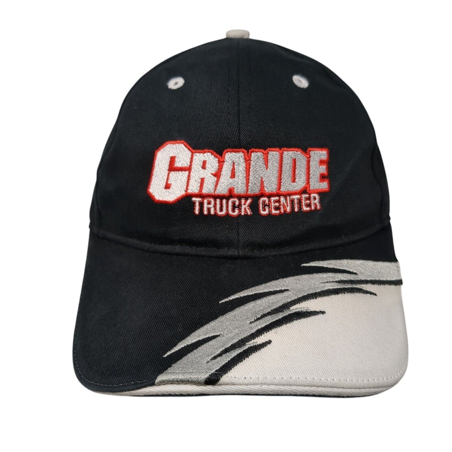 Grande Truck Center Strapback Hat Black OSFA 6 Panel Pacific Headwear