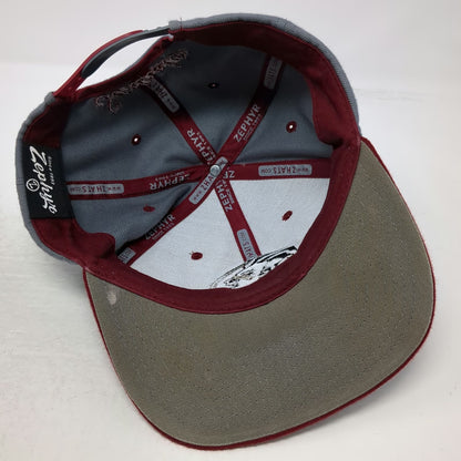 Florida State Seminoles NCAA Zephyr Snapback Gray Red One Size Hat Structured