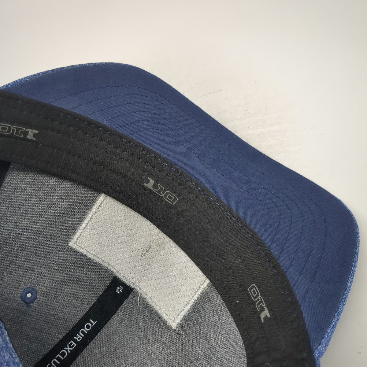 Puma Snapback Blue One Size Hat Tour Exclusive Flexfit 110 Heather Golf Patch