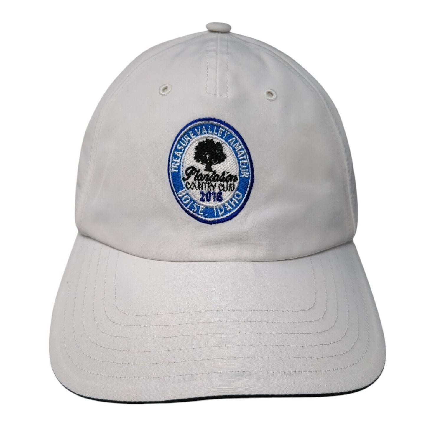 Treasure Valley Amateur 2016 Strapback Hat White OSFM Solid Adidas