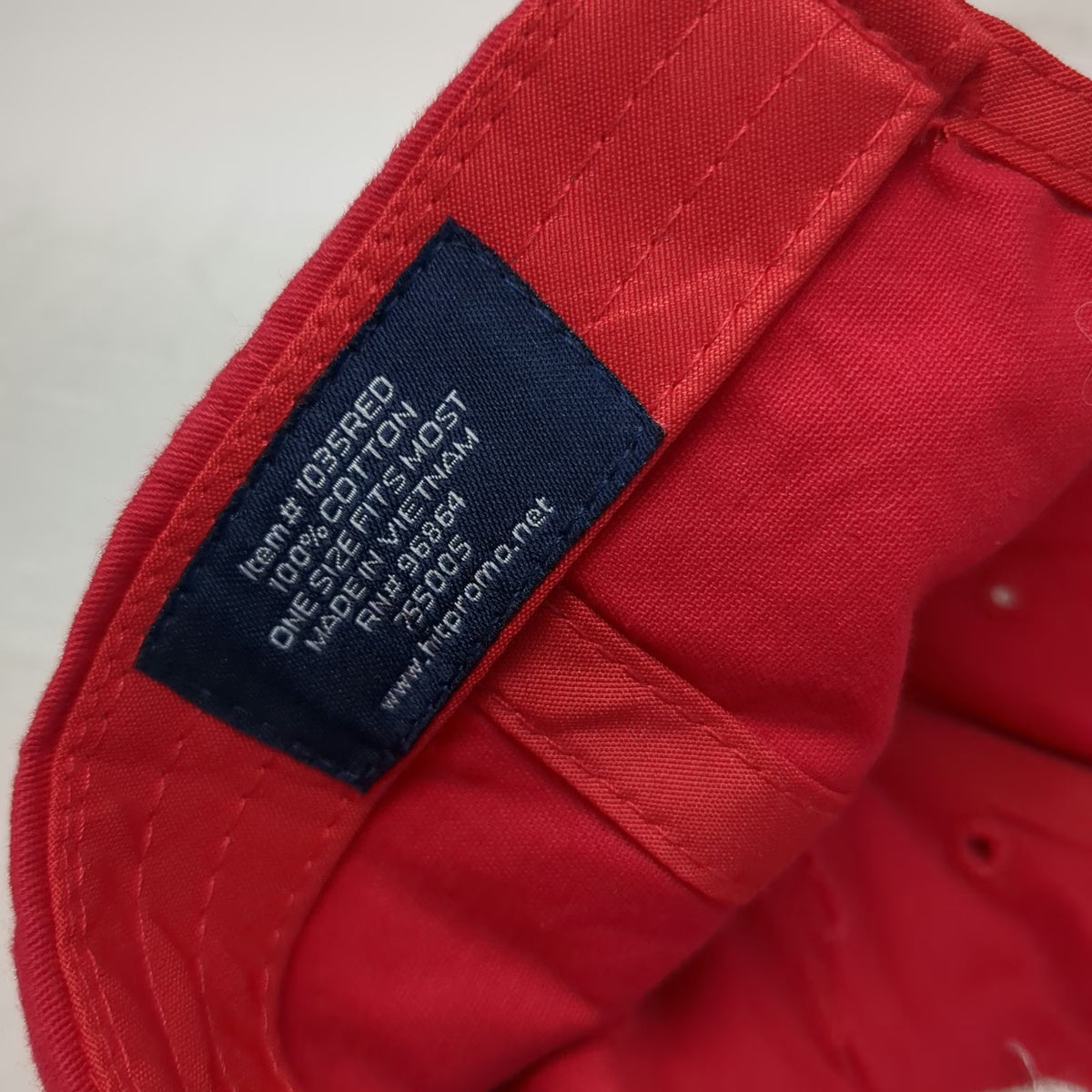 Hit Wayne Sanderson Farms 5 Panel Red Hat One Size Strapback Cotton Chicken Logo