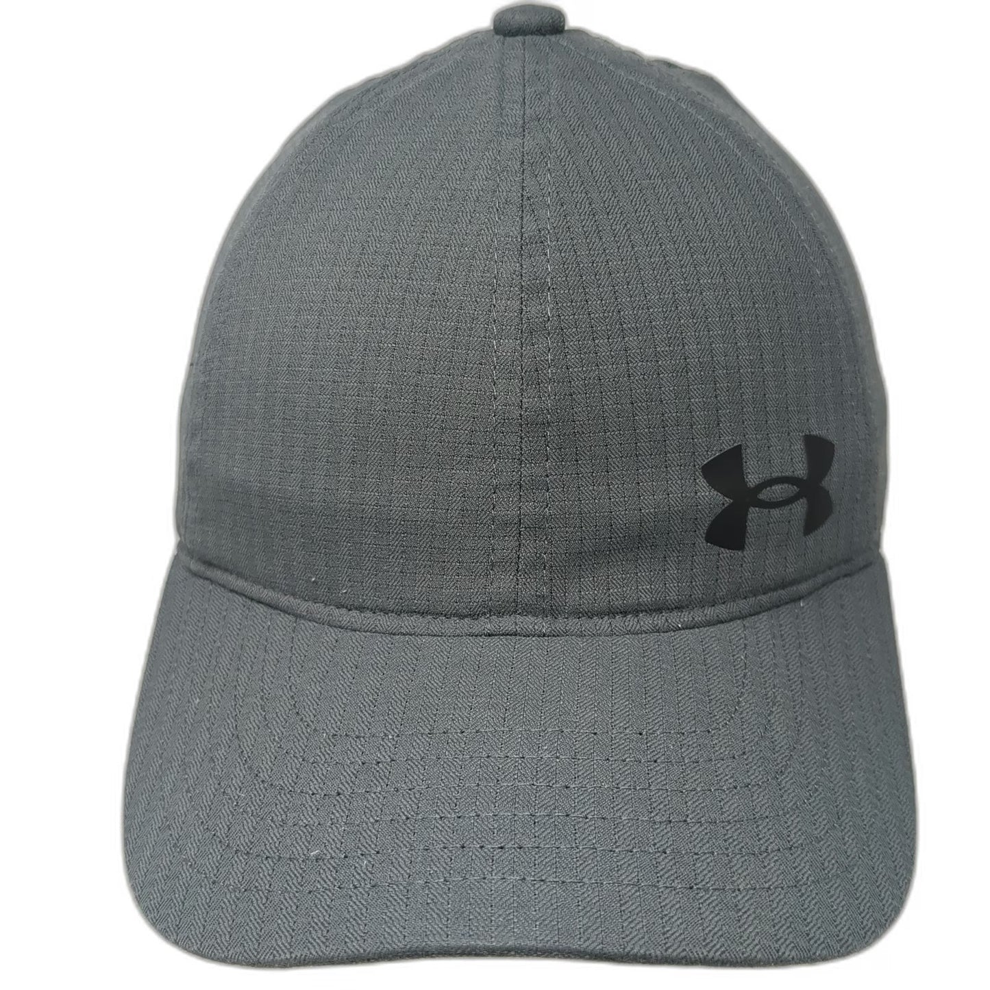 Under Armour Baseball Cap Gray One Size ArmourVent Strapback Textured Active Hat