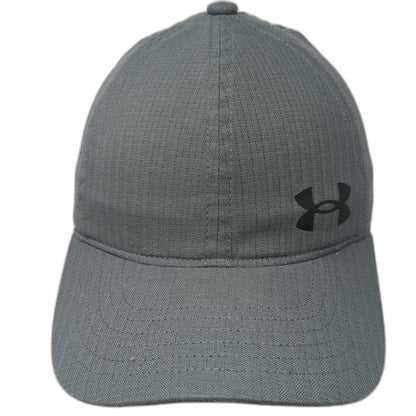 Under Armour Baseball Cap Gray One Size ArmourVent Strapback Textured Active Hat