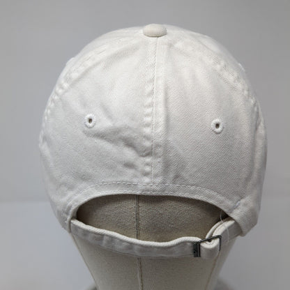 Nike Slideback Hat White One Size Adjustable Embroidered Swoosh Heritage86